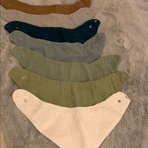 Kids Multi-Color Bandana Set